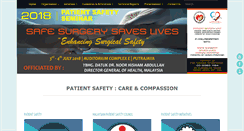 Desktop Screenshot of patientsafety.moh.gov.my