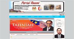 Desktop Screenshot of hsajb.moh.gov.my