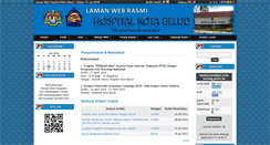 Desktop Screenshot of hkotabelud.moh.gov.my