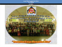 Tablet Screenshot of hkotabelud.moh.gov.my