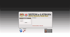Desktop Screenshot of elatihanperak.moh.gov.my