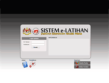Tablet Screenshot of elatihanperak.moh.gov.my