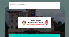 Desktop Screenshot of hmerah.moh.gov.my