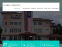 Tablet Screenshot of hmerah.moh.gov.my
