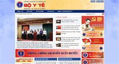 Desktop Screenshot of moh.gov.vn