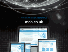 Tablet Screenshot of moh.co.uk