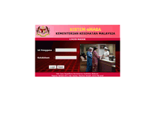 Tablet Screenshot of emasa.moh.gov.my