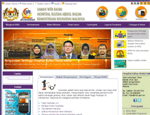 Tablet Screenshot of hsah.moh.gov.my