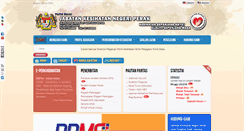 Desktop Screenshot of jknperak.moh.gov.my
